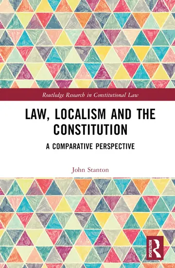 Cover of Law, Localism, and the Constitution