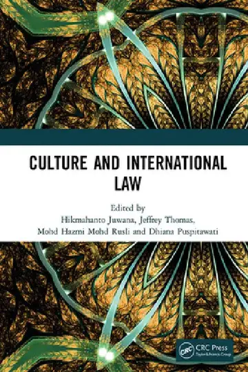 Cover of Culture and International Law