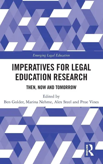 Cover of Imperatives for Legal Education Research