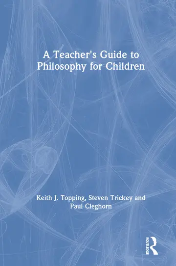 Cover of A Teacher's Guide to Philosophy for Children