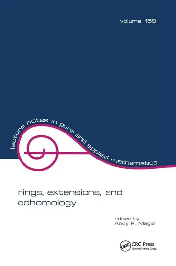 Cover of Rings, Extensions, and Cohomology