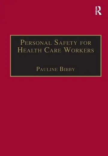 Cover of Personal Safety for Health Care Workers