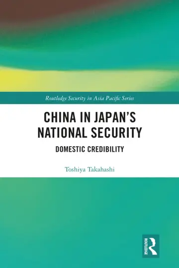 Cover of China in Japan's National Security