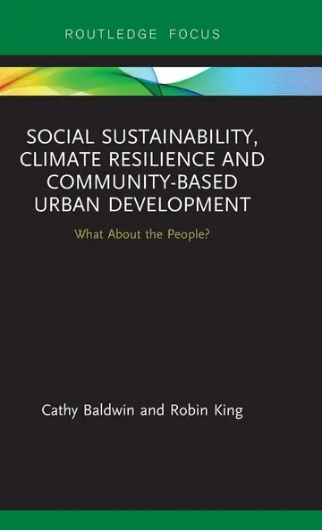 Cover of Social Sustainability, Climate Resilience and Community-Based Urban Development