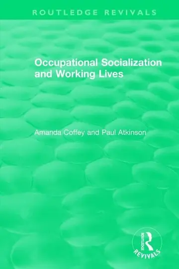 Cover of Occupational Socialization and Working Lives 1994