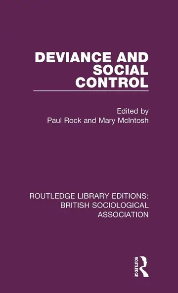 Cover of Deviance and Social Control