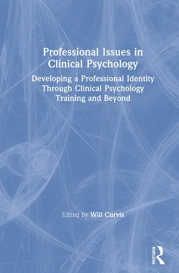 Cover of Professional Issues in Clinical Psychology