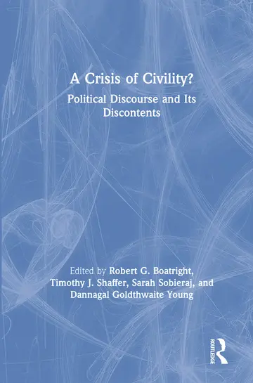 Cover of A Crisis of Civility?