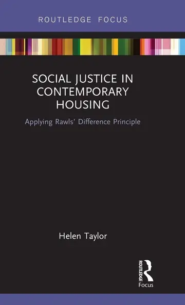 Cover of Social Justice in Contemporary Housing
