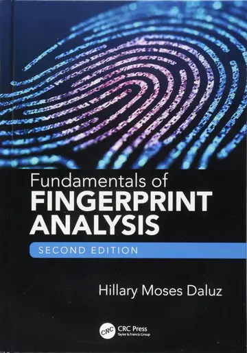 Cover of Fundamentals of Fingerprint Analysis, Second Edition