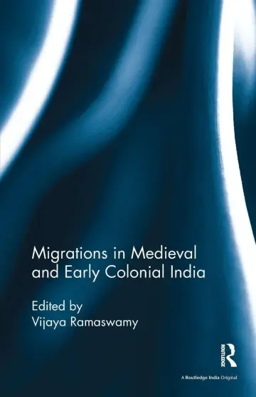 Cover of Migrations in Medieval and Early Colonial India