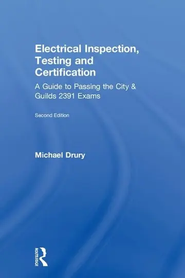 Cover of Electrical Inspection, Testing and Certification