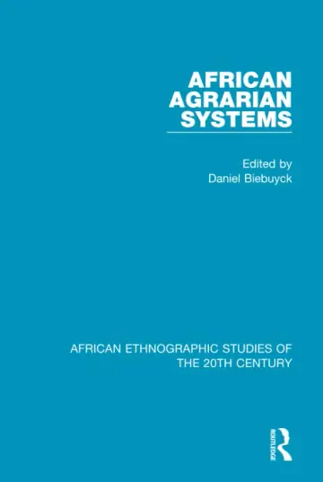 Cover of African Agrarian Systems