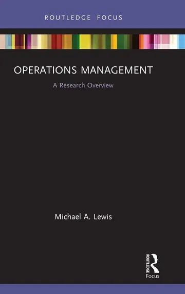 Cover of Operations Management