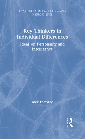 Cover of Key Thinkers in Individual Differences