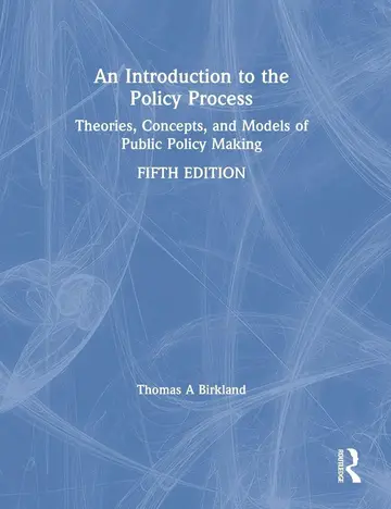 Cover of An Introduction to the Policy Process