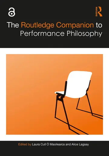 Cover of The Routledge Companion to Performance Philosophy