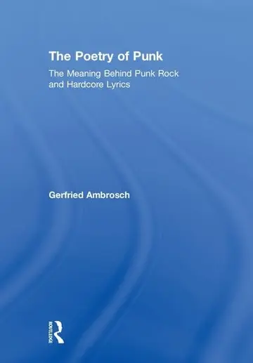Cover of The Poetry of Punk