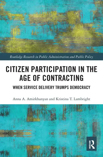 Cover of Citizen Participation in the Age of Contracting