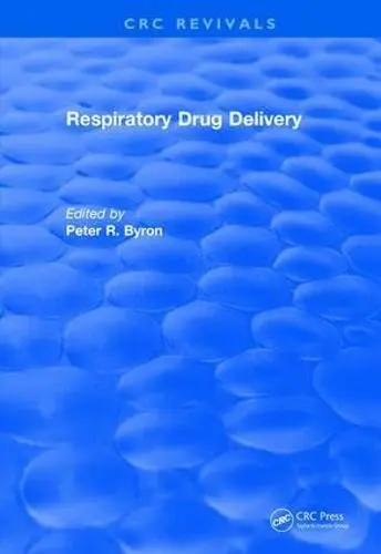 Cover of Respiratory Drug Delivery (1989)