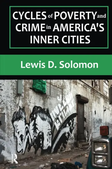 Cover of Cycles of Poverty and Crime in America's Inner Cities