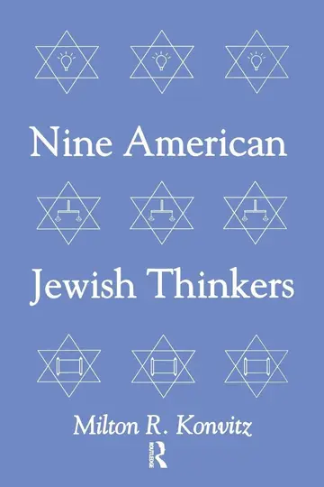 Cover of Nine American Jewish Thinkers