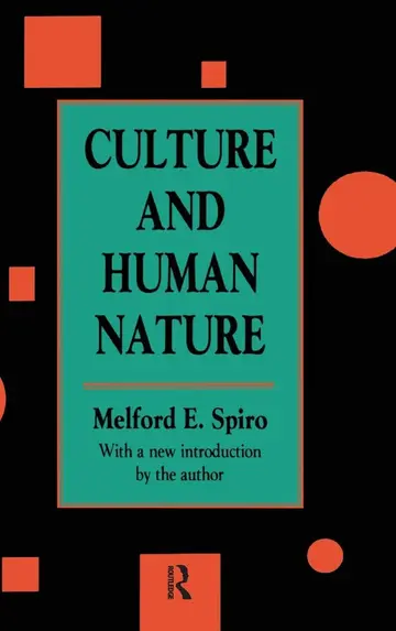 Cover of Culture and Human Nature