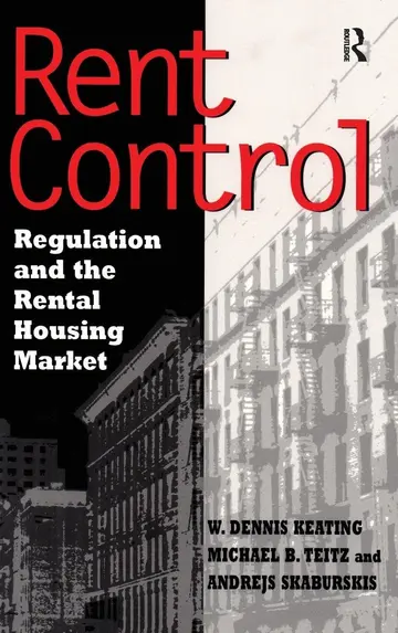 Cover of Rent Control in North America and Four European Countries