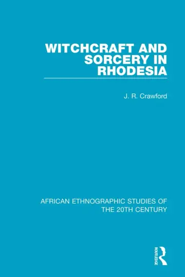 Cover of Witchcraft and Sorcery in Rhodesia