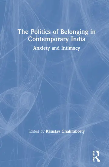 Cover of The Politics of Belonging in Contemporary India