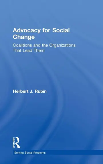 Cover of Advocacy for Social Change