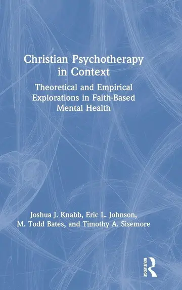 Cover of Christian Psychotherapy in Context