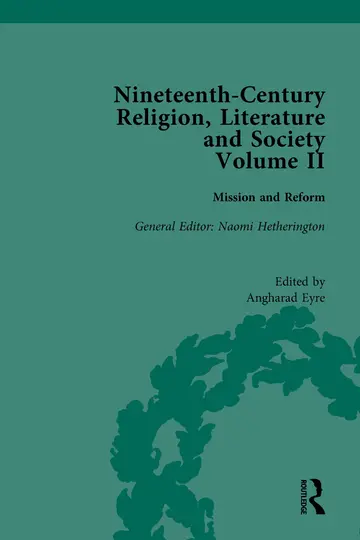 Cover of Nineteenth-Century Religion, Literature, and Society