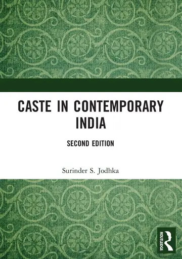 Cover of Caste in Contemporary India