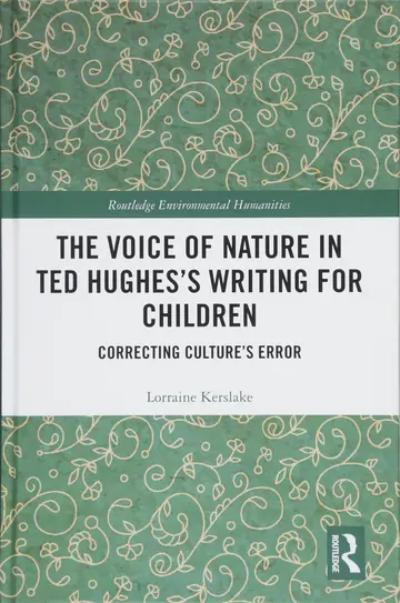 Cover of The Voice of Nature in Ted Hughes’s Writing for Children