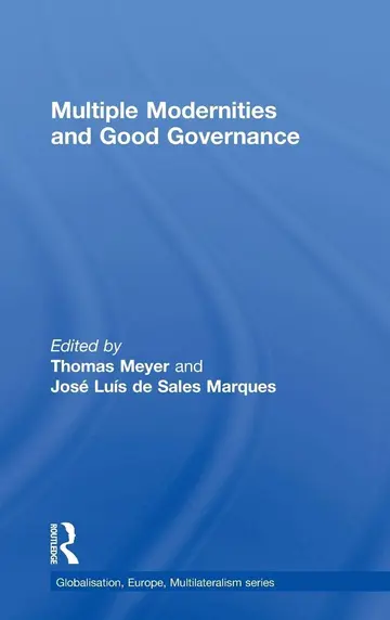 Cover of Multiple Modernities and Good Governance