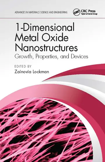 Cover of 1-Dimensional Metal Oxide Nanostructures