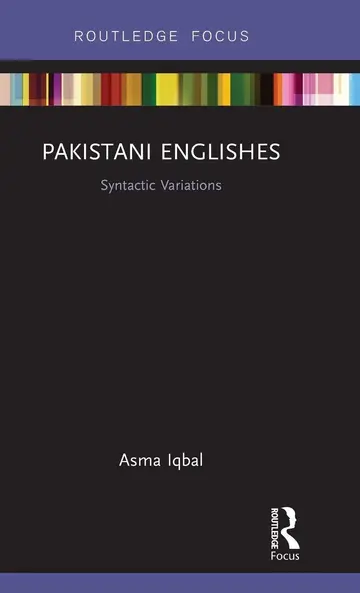 Cover of Pakistani Englishes