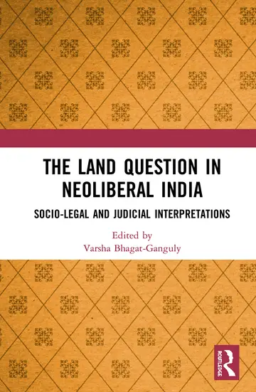 Cover of The Land Question in Neoliberal India