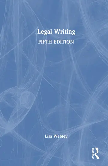 Cover of Legal Writing