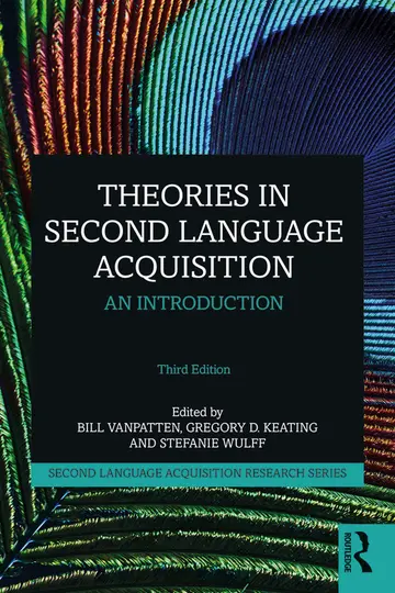 Cover of Theories in Second Language Acquisition