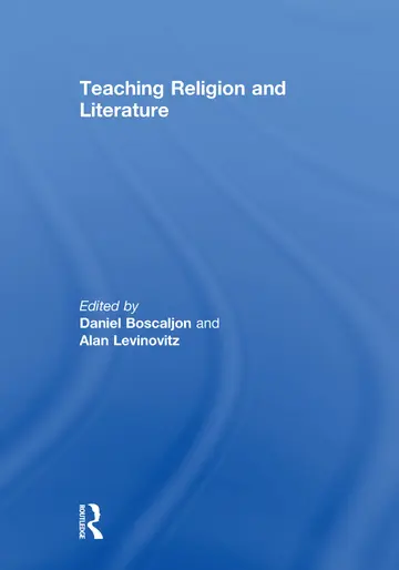 Cover of Teaching Religion and Literature