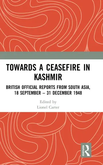 Cover of Towards a Ceasefire in Kashmir
