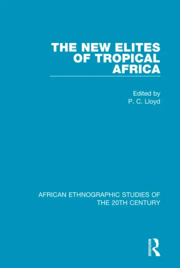 Cover of The New Elites of Tropical Africa