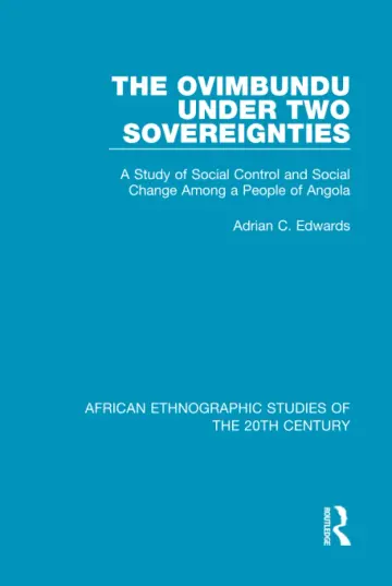 Cover of The Ovimbundu Under Two Sovereignties