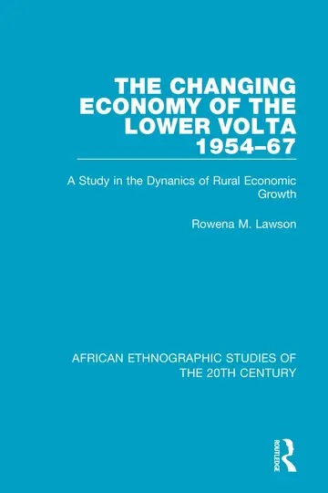 Cover of The Changing Economy of the Lower Volta 1954-67