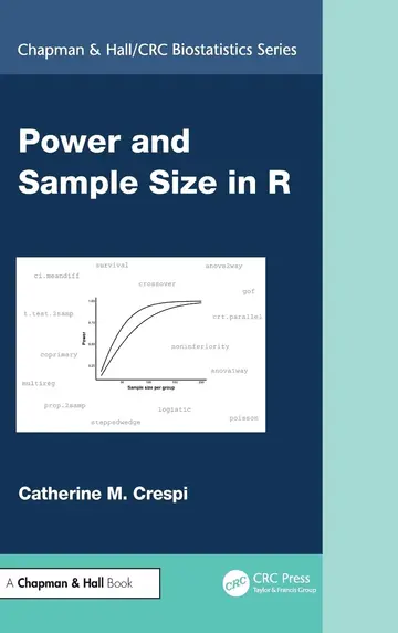 Cover of Power and Sample Size in R