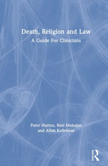 Cover of Death, Religion and Law