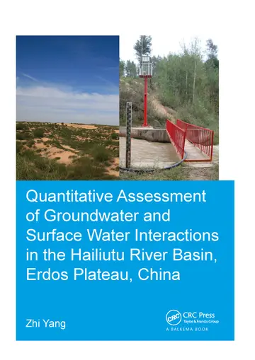 Cover of Quantitative Assessment of Groundwater and Surface Water Interactions in the Hailiutu River Basin, Erdos Plateau, China