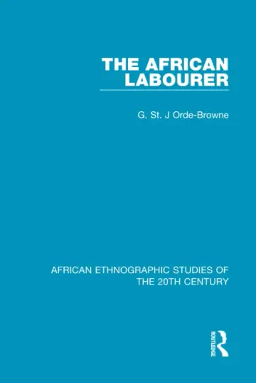 Cover of The African Labourer